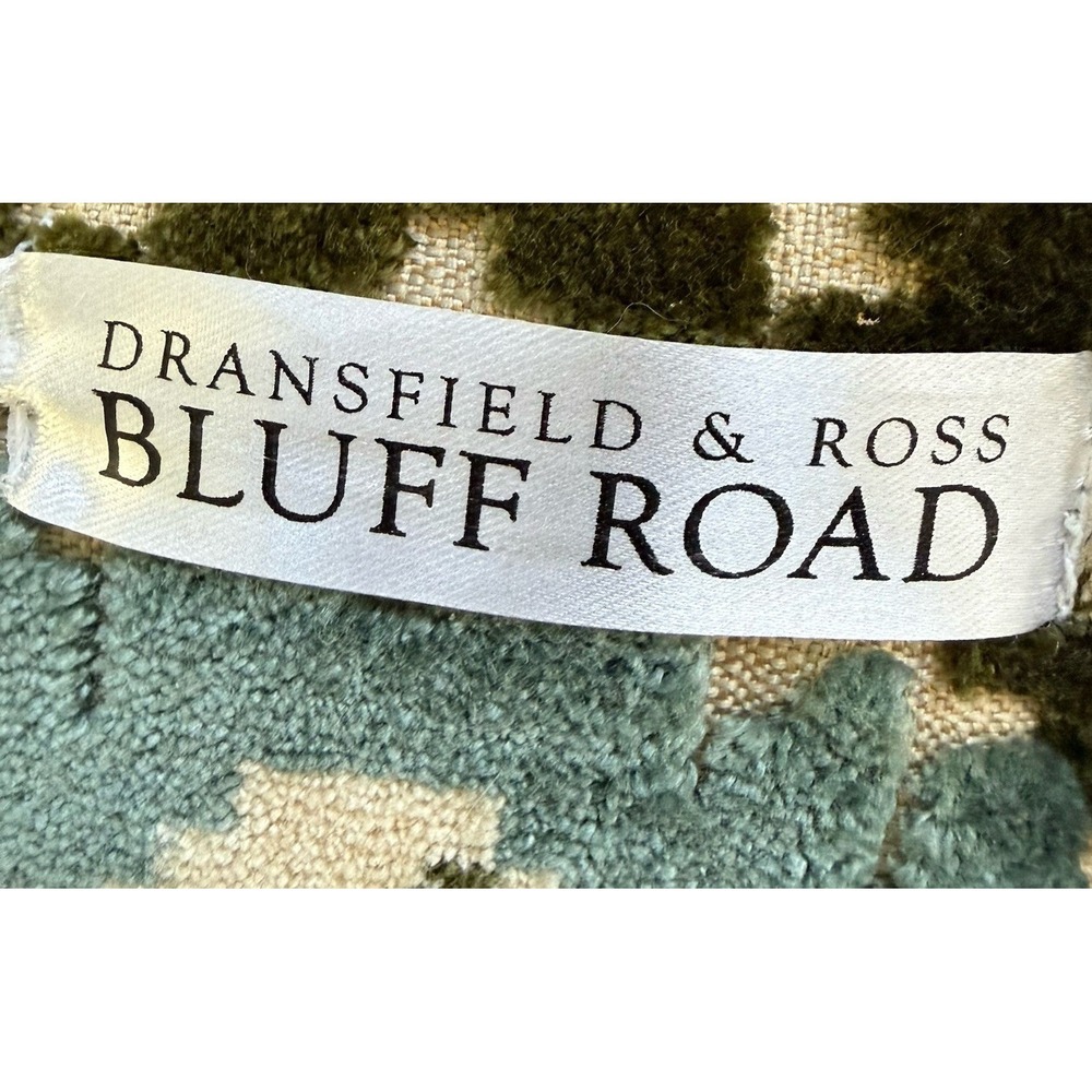 Dransfield & Ross Bluff Road Lumbar Throw‎ Pillows Set of 2 - 17x11 Designer - Picture 3 of 12